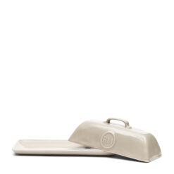 Alternative view of Portofino Butter Dish Flax - RM