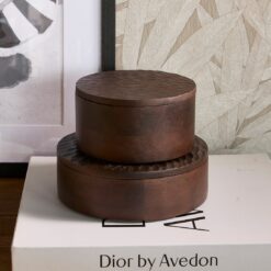 Alternative view of Banu Storage Box Round S - RM