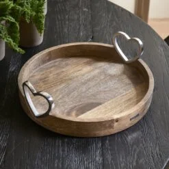Alternative view of Pretty Hearts Serving Tray 40cm - RM