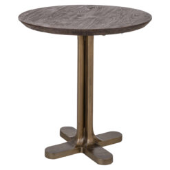 Bistrotafel Revelin dark brown 75Ø