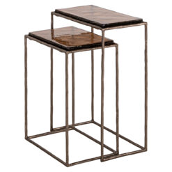Bijzettafel Villano bronze  (Set of 2)