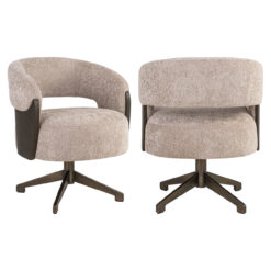 Eetkamerstoel Pollux be easy sand oak - swivel