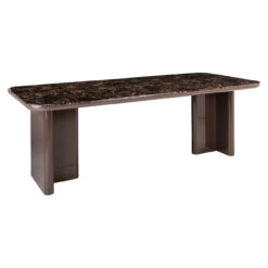Eettafel Almundi chocolat brown 230