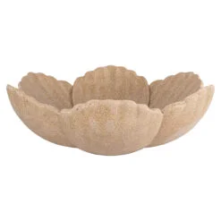Schaal Petal beige