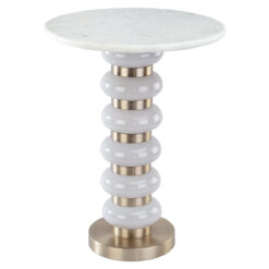 Bijzettafel Villeray white