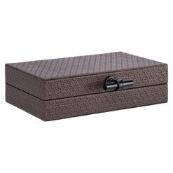 Opbergdoos Billie dark brown small