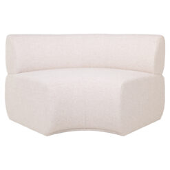 Eetkamer bank Sorrobon customized round - fully upholstered