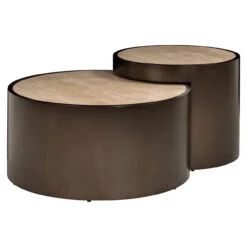 Salontafel Ronson beige (Set of 2)
