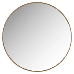 Spiegel Lavinia gold 90Ø