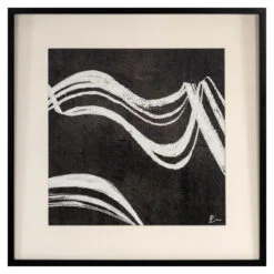 Wall art Jozy black/white